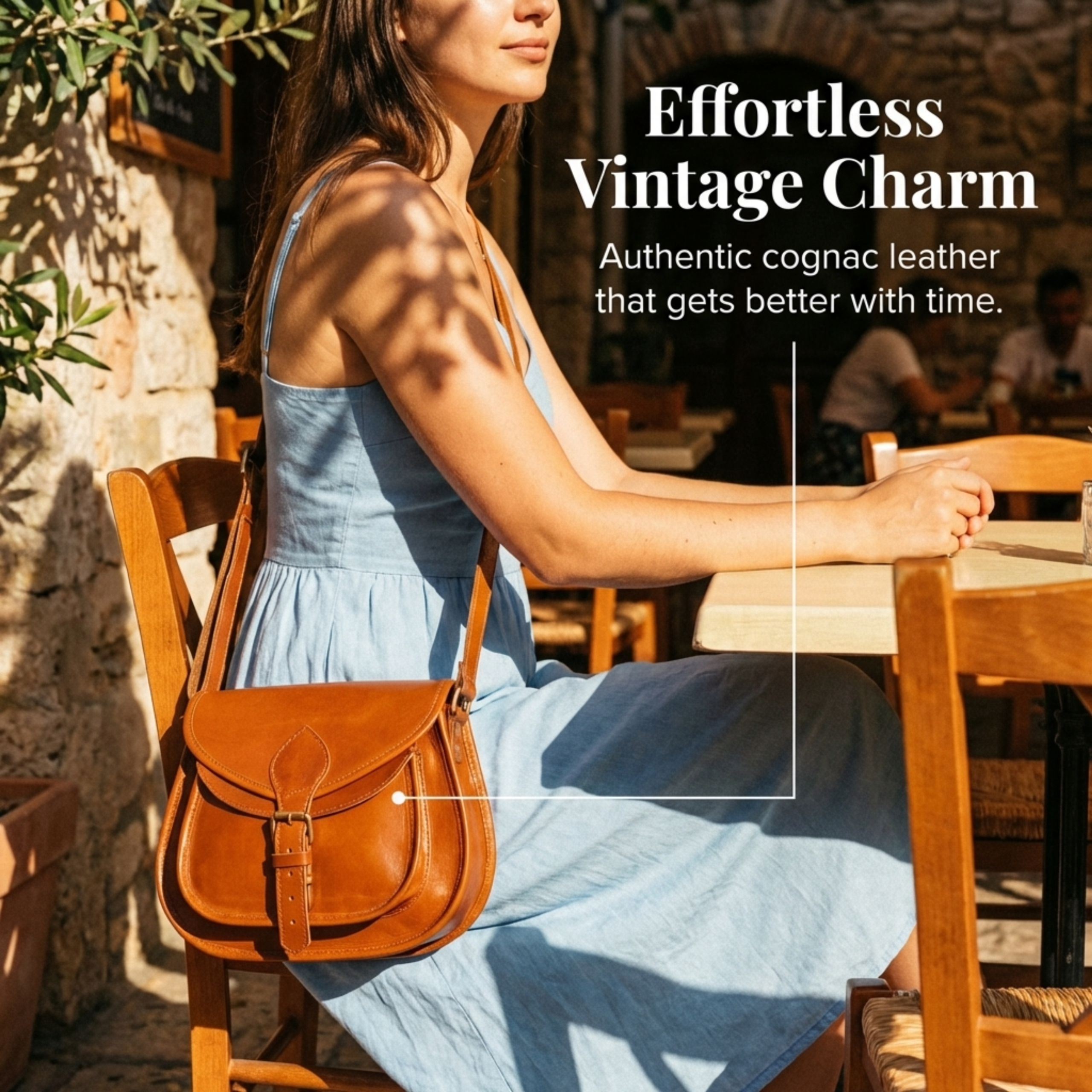 Mandore Saddle | Leather Crossbody Bag For Women - Image 2