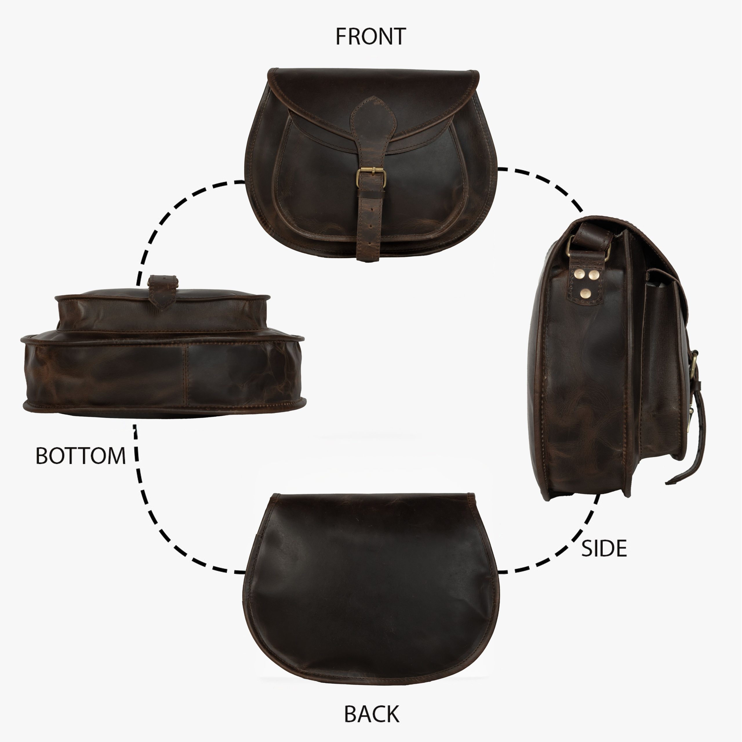 Leather Crossbody For Women - Image 6